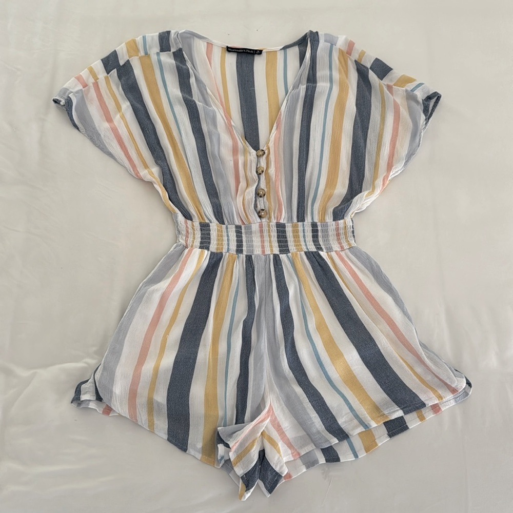 Abercrombie & Fitch Romper striped